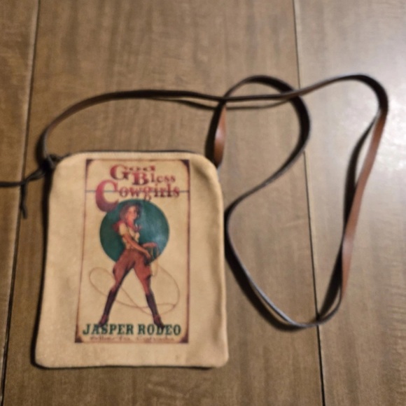 Cowgirl Print Leather with Jasper Rodeo Design - Picture 6 of 7